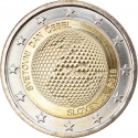 2 Euro 2018, KM# 134, Slovenia, World Bee Day