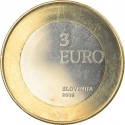 3 Euro 2019, KM# 139, Slovenia, 100th Anniversary of Joining Prekmurje Region