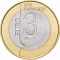 3 Euro 2010, KM# 95, Slovenia, World Book Capital City, Ljubljana