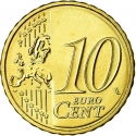 10 Euro Cent 2007-2024, KM# 71, Slovenia