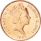 1 Cent 1987-2010, KM# 24, Solomon Islands, Elizabeth II