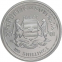 100 Shillings 2001, KM# 109, Somalia, 2006 Football (Soccer) World Cup in Germany