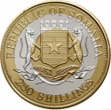250 Shillings 2000, KM# 115a, Somalia, Millennium Icons, Pope John Paul II