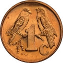 1 Cent 1997-2000, KM# 170, South Africa