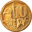 10 Cents 2004, KM# 326, South Africa