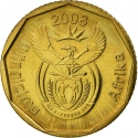 10 Cents 2008, KM# 441, South Africa
