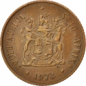 2 Cents 1970-1990, KM# 83, South Africa