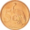 5 Cents 2000-2001, KM# 223, South Africa