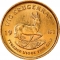 1/10 Krugerrand 1980-2024, KM# 105, South Africa