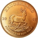 1 Krugerrand 1967-2024, KM# 73, South Africa
