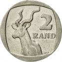 2 Rand 2003, KM# 335, South Africa
