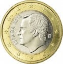 1 Euro 2015-2024, KM# 1327, Spain, Felipe VI