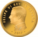 100 Euro 2017, Spain, Felipe VI, 2018 Football (Soccer) World Cup in Russia
