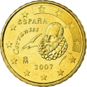 10 Euro Cent 2007-2009, KM# 1070, Spain, Juan Carlos I
