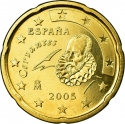 20 Euro Cent 1999-2006, KM# 1044, Spain, Juan Carlos I