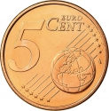 5 Euro Cent 2010-2024, KM# 1146, Spain, Juan Carlos I, Felipe VI