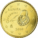50 Euro Cent 2010-2024, KM# 1149, Spain, Juan Carlos I, Felipe VI