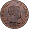 4 Maravedis 1824-1827, KM# 505, Spain, Ferdinand VII