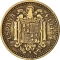 1 Peseta 1944, KM# 767, Spain, Francisco Franco