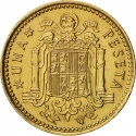 1 Peseta 1976-1980, KM# 806, Spain, Juan Carlos I