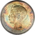 5 Pesetas 1895-1899, KM# 707, Spain, Alfonso XIII