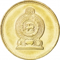 1 Rupee 2005-2013, KM# 136.3, Sri Lanka