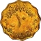 10 Milliemes 1975-1980, KM# 55a, Sudan