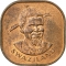 2 Cents 1975, KM# 22, Swaziland (eSwatini), Sobhuza II, Food and Agriculture Organization (FAO), Increase Exports