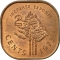 2 Cents 1975, KM# 22, Swaziland (eSwatini), Sobhuza II, Food and Agriculture Organization (FAO), Increase Exports