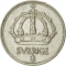 10 Öre 1942-1950, KM# 813, Sweden, Gustaf V