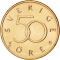 50 Öre 1992-2009, KM# 878, Sweden, Carl XVI Gustaf