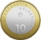 10 Francs 2024, Switzerland, Swiss Glaciers, Rhone Glacier