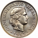 10 Rappen 1879-2024, KM# 27, Switzerland