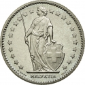 1 Franc 1968-2024, KM# 24a, Switzerland