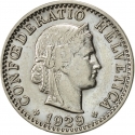 20 Rappen 1881-1938, KM# 29, Switzerland