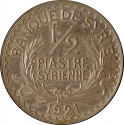 1/2 Qirsh 1921, Lec# 2, Syria