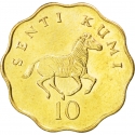 10 Senti 1977-1984, KM# 11, Tanzania