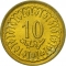 10 Millimes 1960-2008, KM# 306, Tunisia