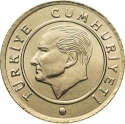25 Kuruş 2023-2024, KM# 1573, Turkey