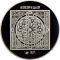 50 Dirhams 2000, KM# 42, United Arab Emirates, Zayed, Sheikh Zayed Islamic Personality