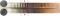 25 Fils 2014-2018, KM# 4a, United Arab Emirates, Khalifa, Fine (2018) vs coarse (2014) edge reeding