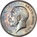 1/2 Crown 1911-1919, KM# 818.1, United Kingdom (Great Britain), George V