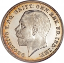 1 Crown 1935, KM# 842, United Kingdom (Great Britain), George V, 25th Anniversary of the Accession of George V to the Throne, Silver Jubilee