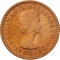 1 Farthing 1954-1956, KM# 895, United Kingdom (Great Britain), Elizabeth II