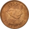 1 Farthing 1954-1956, KM# 895, United Kingdom (Great Britain), Elizabeth II