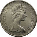 5 New Pence 1968-1981, KM# 911, United Kingdom (Great Britain), Elizabeth II