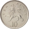 10 Pence 1992-1997, KM# 938b, United Kingdom (Great Britain), Elizabeth II