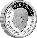 10 Pence 2025, United Kingdom (Great Britain), Charles III, Britannia