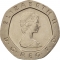 20 Pence 1982-1984, KM# 931, United Kingdom (Great Britain), Elizabeth II