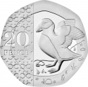 20 Pence 2023-2025, United Kingdom (Great Britain), Charles III